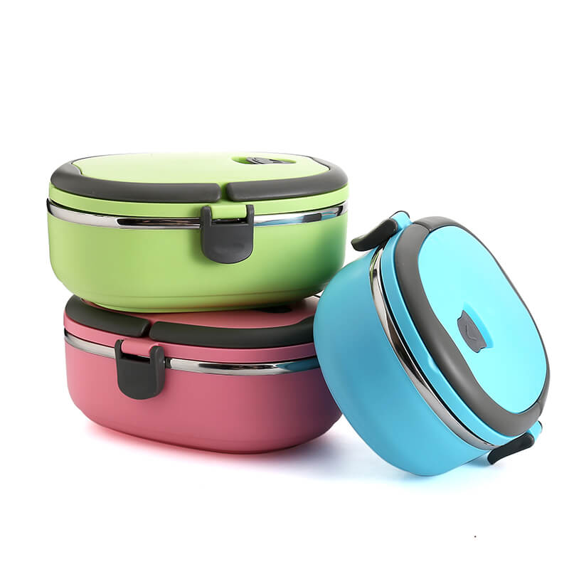 Buy Wholesale China Factory Price Round Lunch Box Tin Lunch Box Metal Lunch  Box Lunch Tin Box With Handle Lock Custom Printing And Embossing & Lunch Box  at USD 1