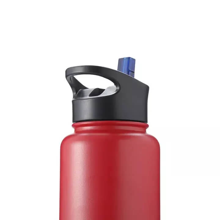Colorful SS Water Bottle With Pill Holder 01054A - Everich