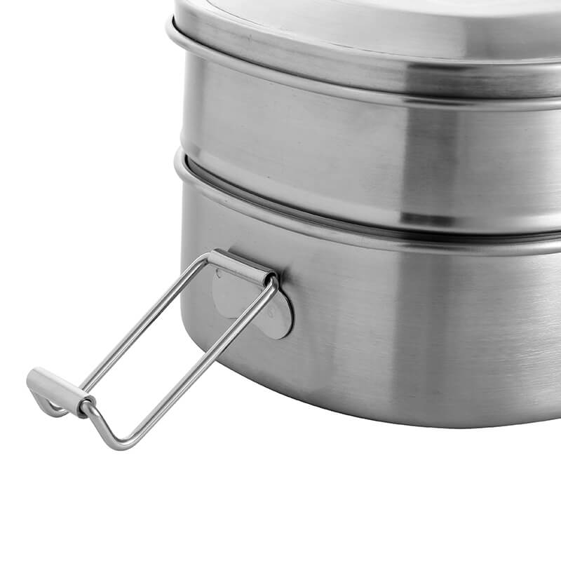 Perfect 2 Tiers Thermo Lunch Box Stainless Steel