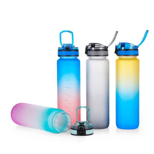 reusable plastic bottles