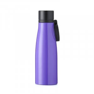 purple stainless steel water bottle