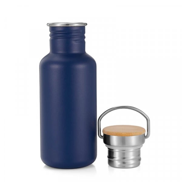 white stainless steel water bottle 2