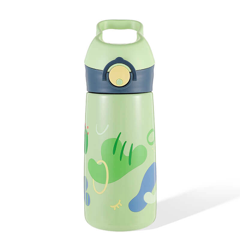 Great Insulated Plain Sipper Water Bottle Wide Mouth - Everich