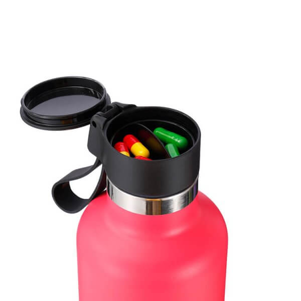 water bottle with pill holder 7
