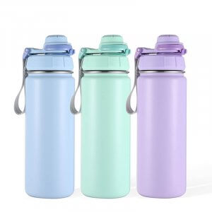 water bottle with locking lid