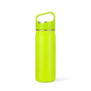 steel water bottle with straw