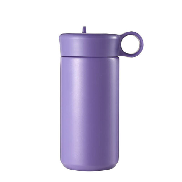 metal waterbottle with straw
