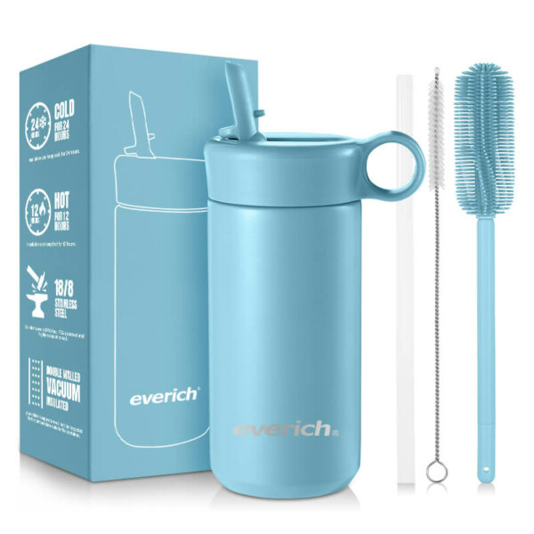 metal waterbottle with straw 7