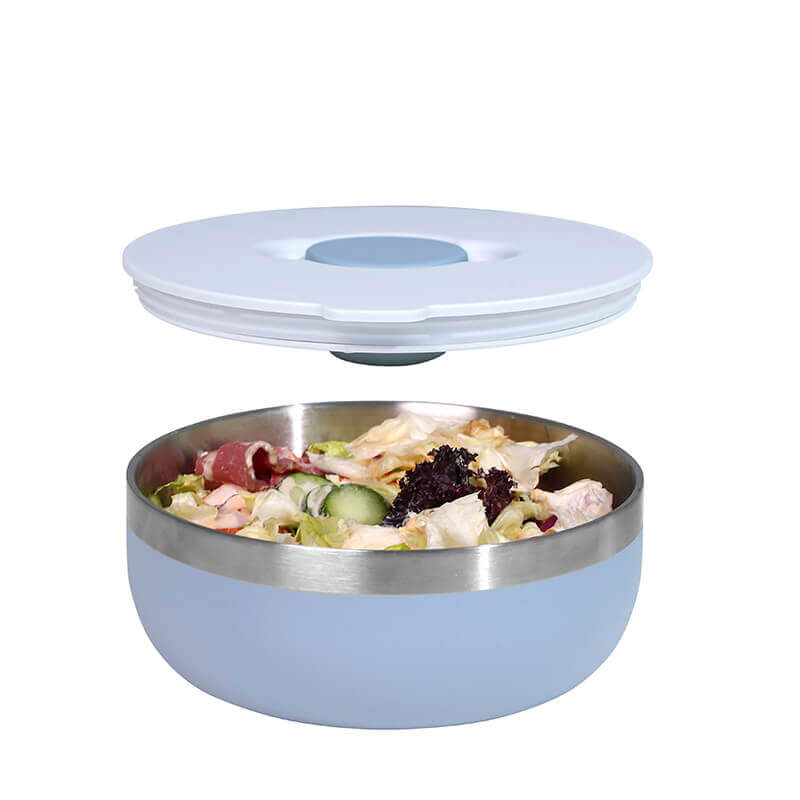 stainless steel salad bowl